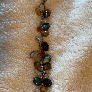 Silpada stone charm style bracelet